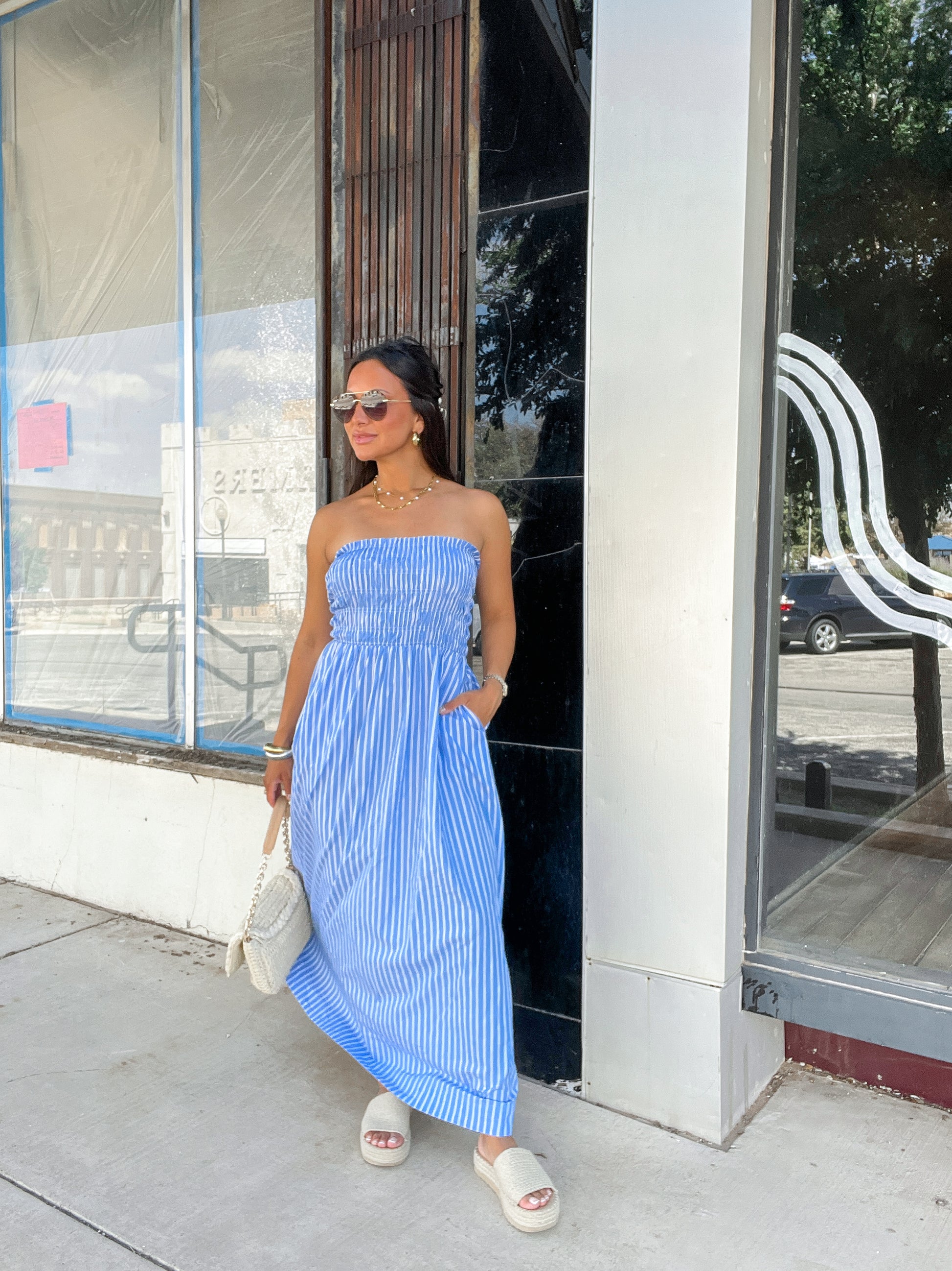 Ocean Blue Maxi FamousElle Ocean Blue Maxi FamousElle