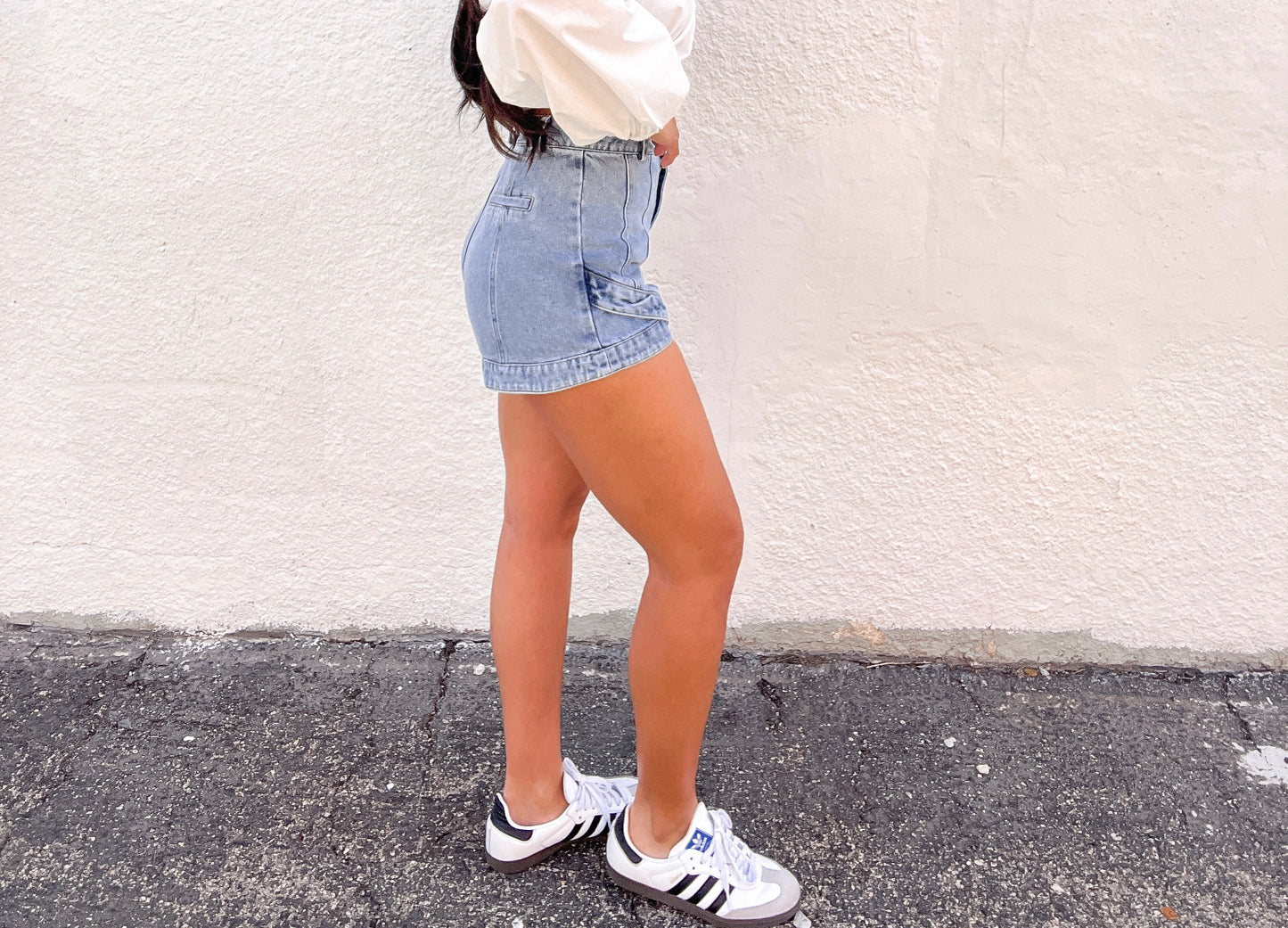 Hazel Denim Shorts