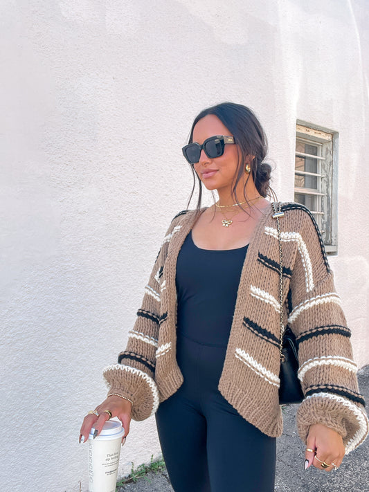 Mocha Cardigan