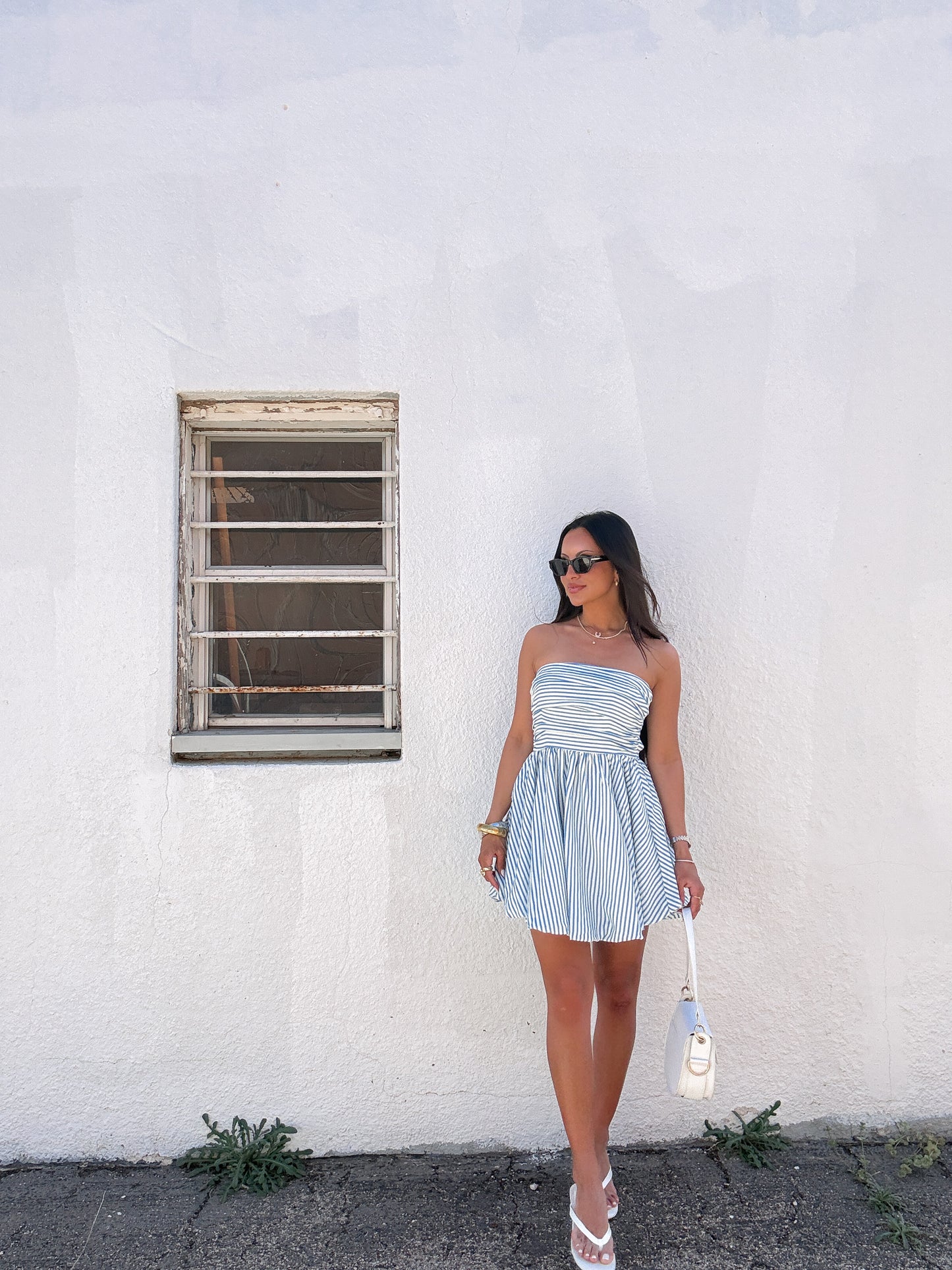 Olivia Striped Dress