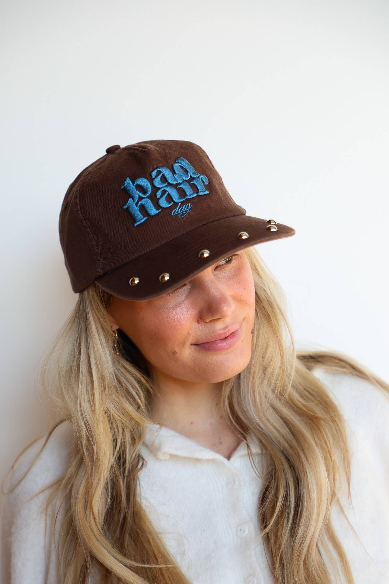 Bad Hair Day Stud Baseball Cap
