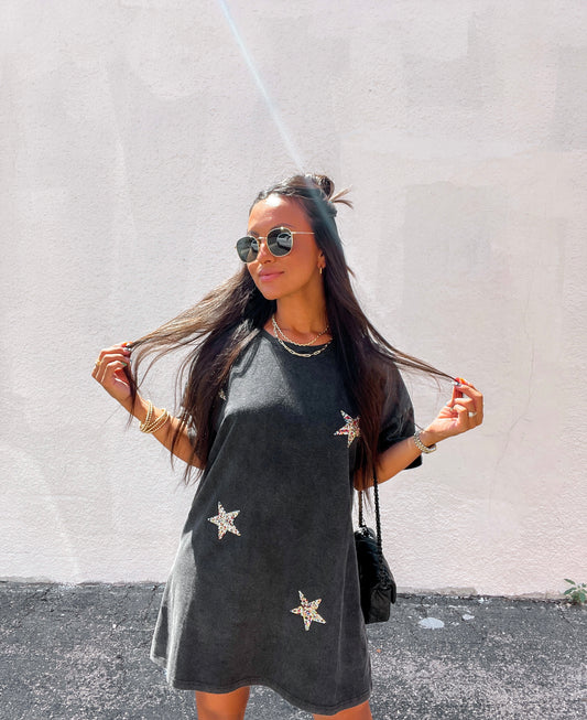Callie Star T-Shirt Dress